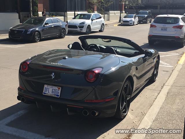 Ferrari California spotted in Birmingham, Michigan
