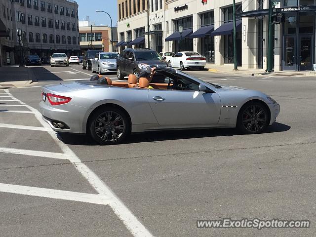 Maserati GranCabrio spotted in Birmingham, Michigan