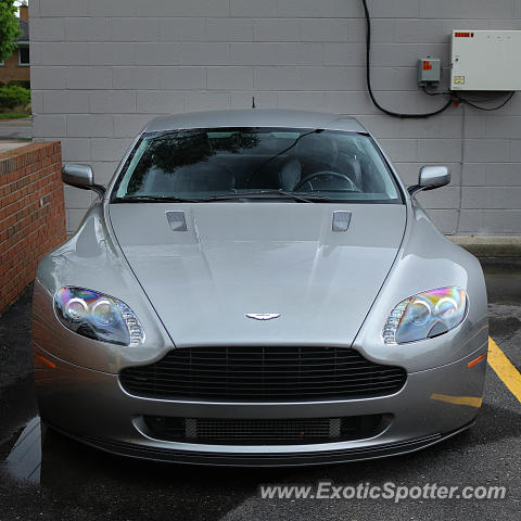 Aston Martin Vantage spotted in Birmingham, Michigan