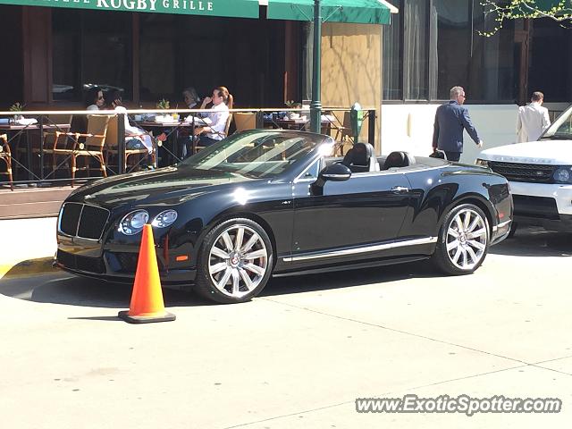 Bentley Continental spotted in Birmingham, Michigan