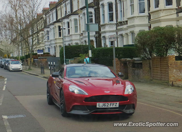 Aston Martin Vanquish spotted in London, United Kingdom