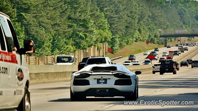 Lamborghini Aventador spotted in Atlanta, Georgia