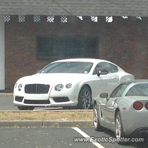 Bentley Continental spotted in Howell, New Jersey