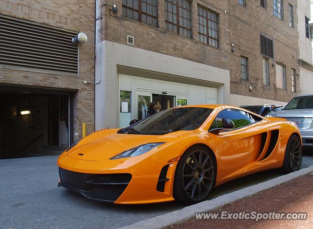 Mclaren MP4-12C spotted in Montreal, Canada