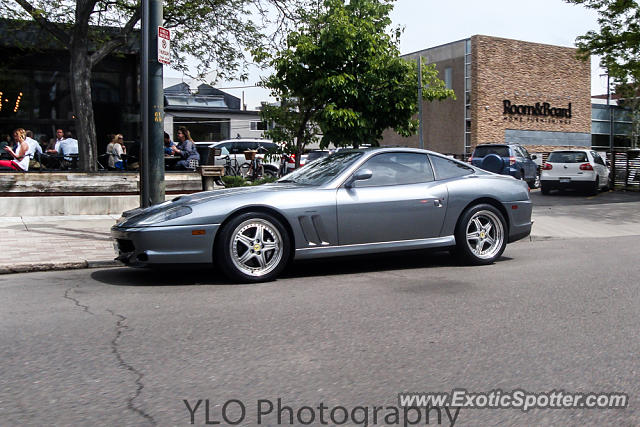 Ferrari 575M spotted in Cherry Creek, Colorado