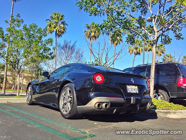 Ferrari F12 spotted in Calabasas, California