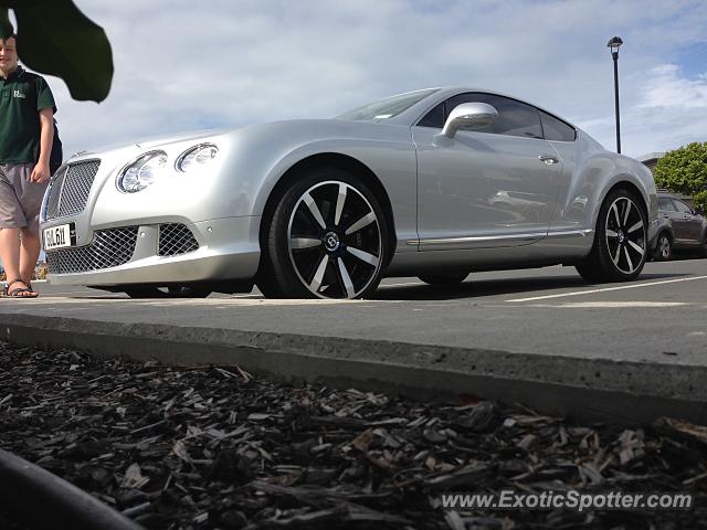 Bentley Continental spotted in Auckland, New Zealand