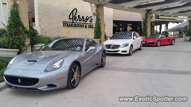 Ferrari California spotted in San Antonio, Texas
