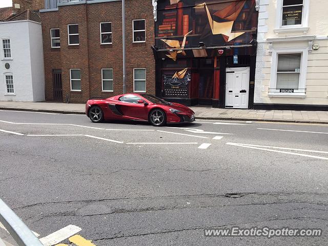 Mclaren 650S spotted in Surbiton, United Kingdom