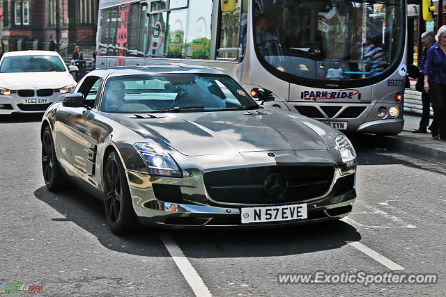 Mercedes SLS AMG spotted in York, United Kingdom