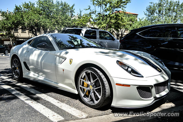 Ferrari 599GTO spotted in Dallas, Texas