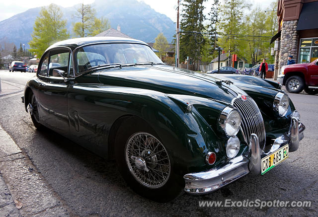 Jaguar E-Type spotted in Banff, Canada