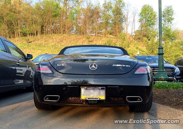 Mercedes SLS AMG spotted in Gibsonia, Pennsylvania