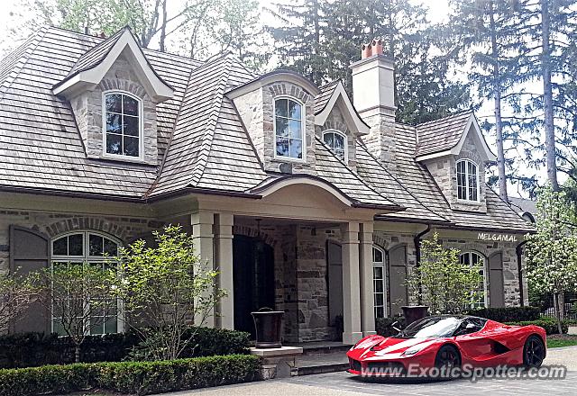 Ferrari LaFerrari spotted in Oakville, Canada