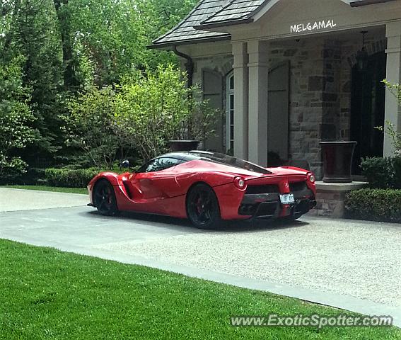 Ferrari LaFerrari spotted in Oakville, Canada