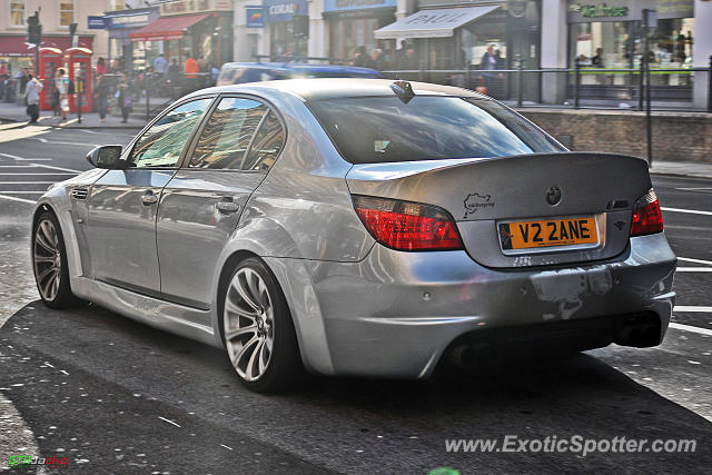 BMW M5 spotted in London, United Kingdom