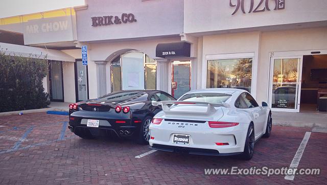 Ferrari F430 spotted in Malibu, California