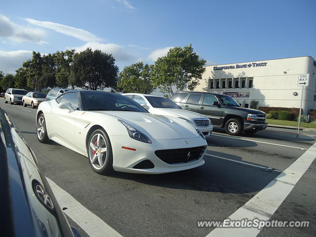 Ferrari California spotted in Walnut, California