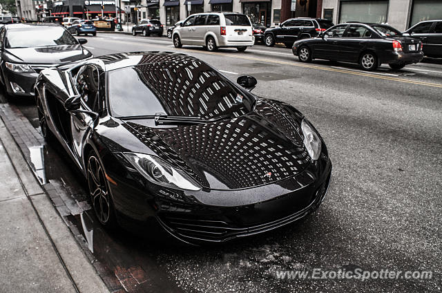 Mclaren MP4-12C spotted in Indianapolis, Indiana