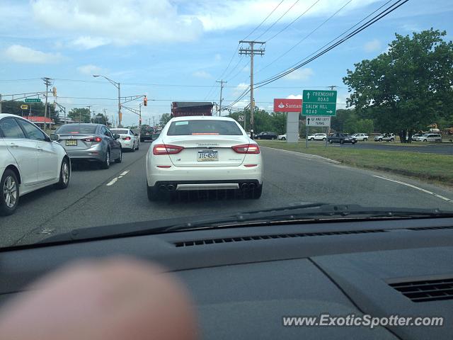 Maserati Quattroporte spotted in Howell, New Jersey