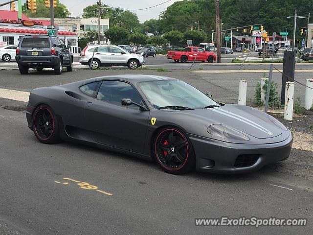 Ferrari 360 Modena spotted in Union, New Jersey