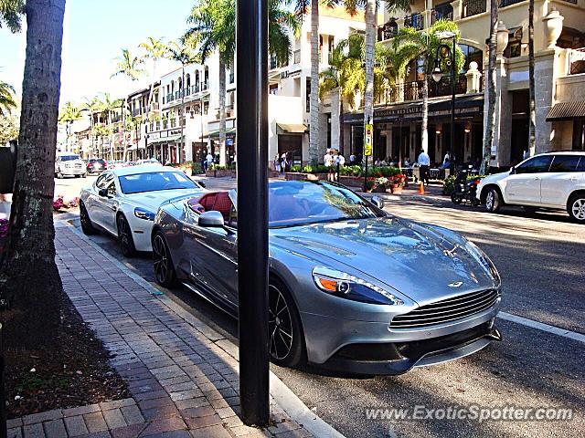 Aston Martin Vanquish spotted in Naples, Florida
