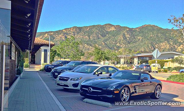 Mercedes SLS AMG spotted in Malibu, California