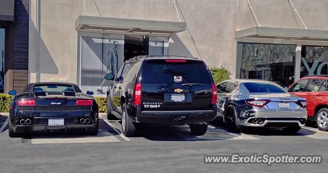 Lamborghini Gallardo spotted in Malibu, California