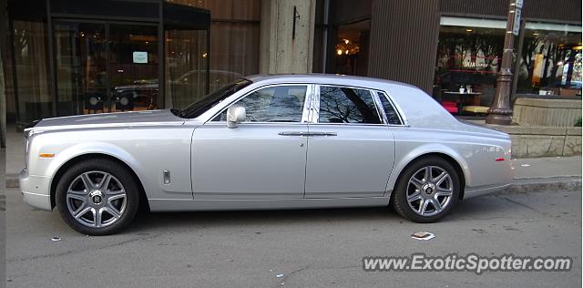 Rolls-Royce Phantom spotted in Quebec, Canada