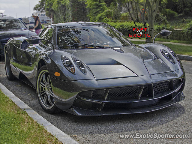 Pagani Huayra spotted in Greenwich, Connecticut
