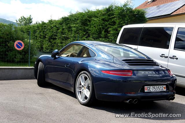 Porsche 911 spotted in Seyssel, France