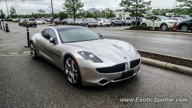 Fisker Karma spotted in Cincinnati, Ohio