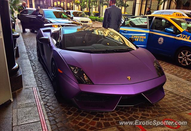 Lamborghini Gallardo spotted in Beverly Hills, California