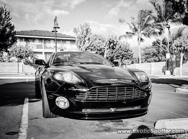 Aston Martin Vanquish spotted in Maui, Kihei, Hawaii