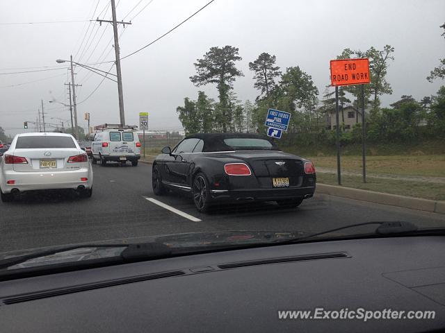 Bentley Continental spotted in Brick, New Jersey