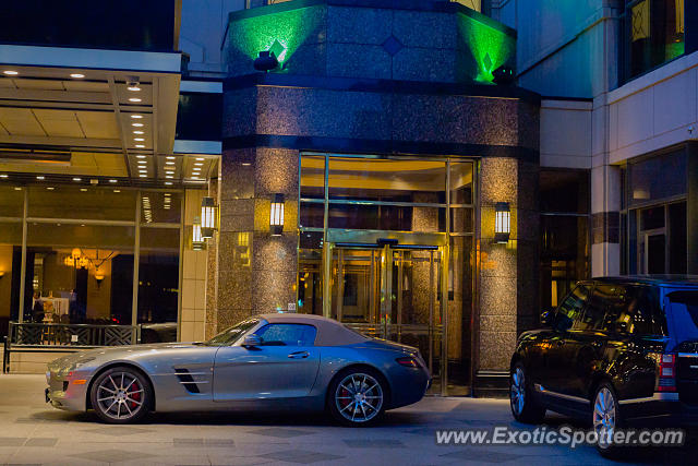 Mercedes SLS AMG spotted in Toronto, On, Canada
