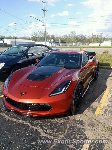 Chevrolet Corvette Z06 spotted in Lansing, Michigan