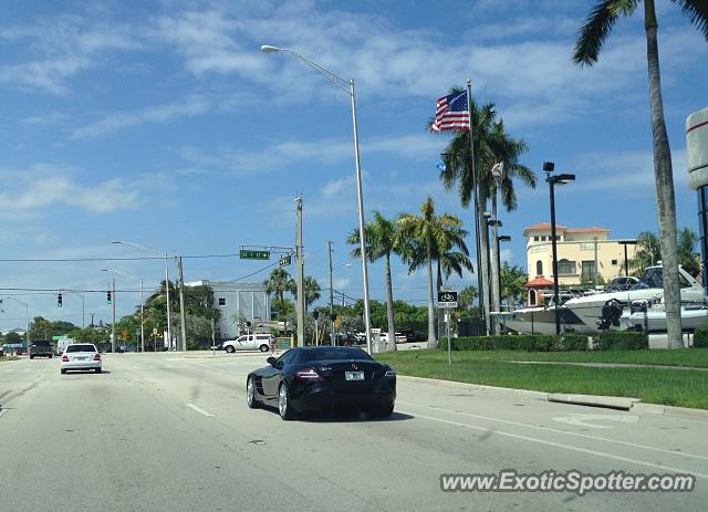 Mercedes SLR spotted in Fort Lauderdale, Florida