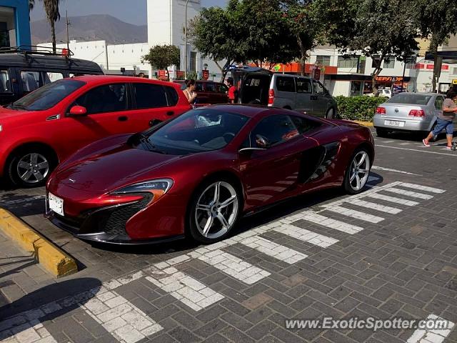 Mclaren 650S spotted in Lima, Peru