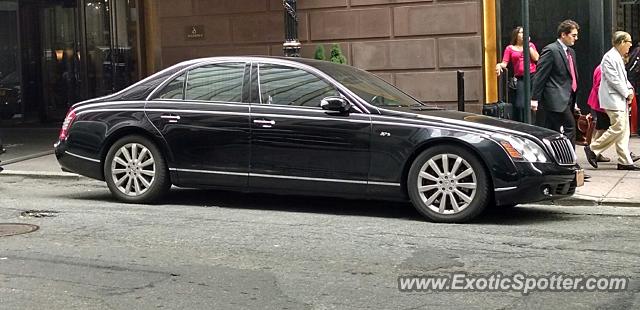 Mercedes Maybach spotted in Manhattan, New York