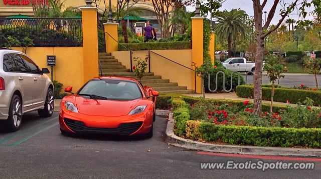 Mclaren MP4-12C spotted in Calabasas, California