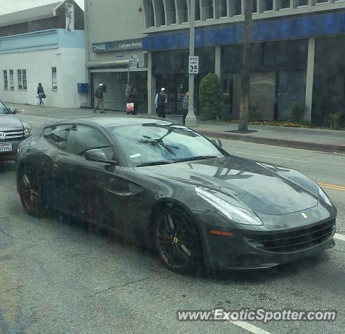 Ferrari FF spotted in Los angeles, California