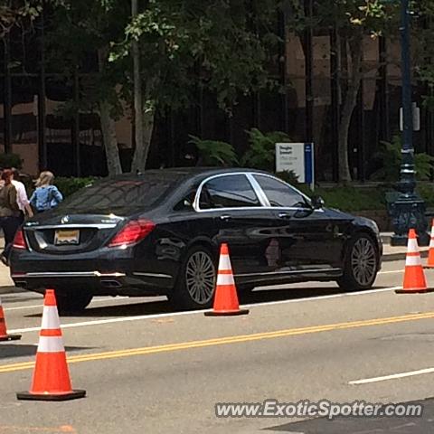 Mercedes Maybach spotted in Beverly hills, California