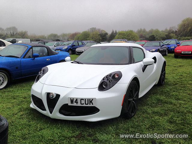 Alfa Romeo 4C spotted in Chichester, United Kingdom