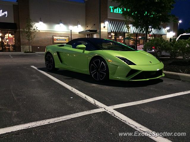 Lamborghini Gallardo spotted in Cincinnati, Ohio