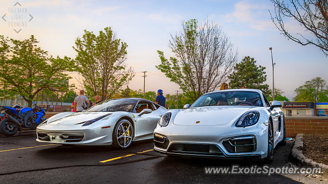 Ferrari 458 Italia spotted in Birmingham, Michigan