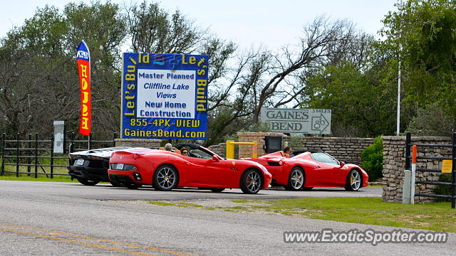 Lamborghini Aventador spotted in Graham, Texas