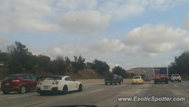 Nissan GT-R spotted in Interstate 5, California