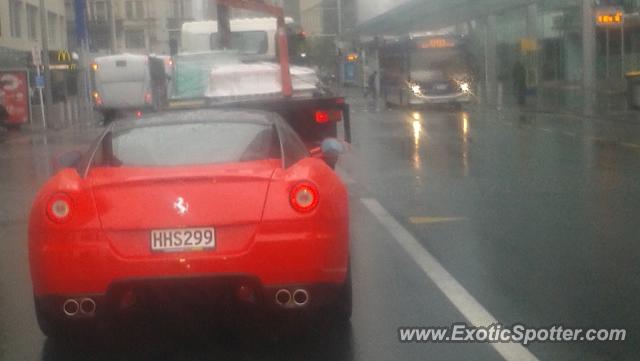 Ferrari 599GTB spotted in Auckland City, New Zealand