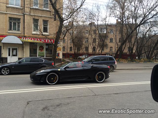 Ferrari F430 spotted in Moscow, Russia